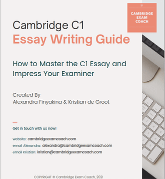 C1 Essay Writing Guide Image